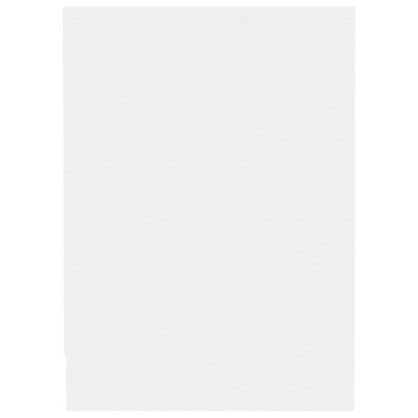 vidaXL Mobile Porta TV Bianco 102x37,5x52,5 cm in Truciolato