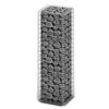 vidaXL Cesto Gabbione con Coperchio in Filo Zincato 100 x 30 x 30 cm