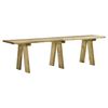 vidaXL Panchina da Giardino 160 cm in Massello di Pino Impregnato