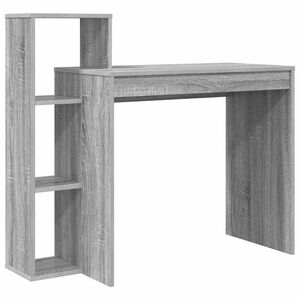 vidaXL Scrivania Grigio Sonoma Legno ingegnerizzato 100 x 40 x 90 cm