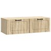 vidaXL Mobile Porta TV da Muro Rovere Sonoma 98 x 41 x 30 cm