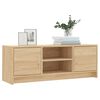 vidaXL Mobile per TV Rovere Sonoma 102x30x37,5 cm Legno Multistrato