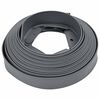 vidaXL Bordure per prato Grigio 3000 x 4 x 5 cm Plastica