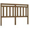 vidaXL Testiera per Letto ambra 126x4x100 cm in Legno Massello di Pino