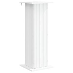 vidaXL Supporto per piante Bianco 30,5 x 30 x 80,5 cm
