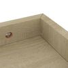 vidaXL Mensole Loggia 2 pz Rovere 60x15x4 cm in MDF