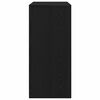 vidaXL Scarpiera Rovere Nero 57x34x76 cm in Legno Multistrato