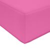 vidaXL Cuscino per divano da esterno Rosa 80 x 80 x 8 cm Poliestere