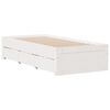 vidaXL Letto con Libreria senza Materasso 75x190 cm in Legno Pino