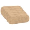 vidaXL Federa 6 pz HEERLEN Crema &Oslash; 15 x 40 cm