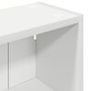 vidaXL Armadio da bagno a muro Bianco 40 x 16 x 62,5 cm