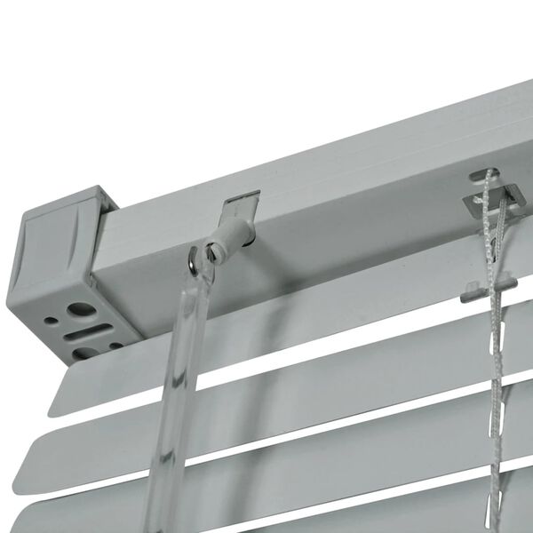 vidaXL Veneziane in Alluminio 100x130 cm Argentato