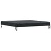 vidaXL Copertura Tavolo 142 x 142 x 15 cm Quadrato Impermeabile Nero