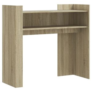 vidaXL Tavolo Consolle Rovere Sonoma 100x35x90 cm in Legno Multistrato