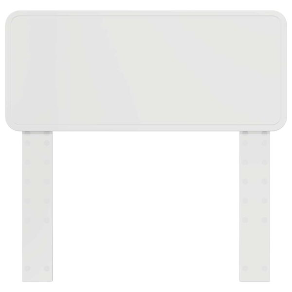 vidaXL Testiera Bianco Lucido 75 cm Legno multistrato