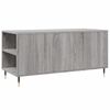 vidaXL Tavolino Salotto Grigio Sonoma 102x44,5x50 cm Legno Multistrato