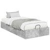 vidaXL Letto ottomano Grigio cemento 193 x 120 x 25 cm