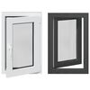 vidaXL Finestra seminterrato a ribalta e scorrimento RISOR 60 x 90 cm