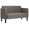 vidaXL Divano Divanetto Grigio Chiaro 109cm Tessuto di Velluto a Coste