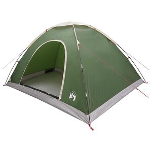 vidaXL Tenda da campeggio 6 persona Verde