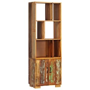 vidaXL Libreria 60x35x180 cm in Legno Massello di Recupero