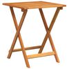 vidaXL Tavolo da Giardino Naturale 60 x 60 x 72 cm