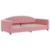 vidaXL Divano Letto con Letto Estraibile Rosa 100x200 cm in Velluto