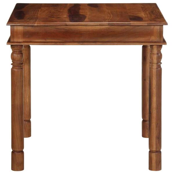 vidaXL Tavolo da Pranzo 80x80x77 cm Legno Massello di Acacia