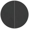 vidaXL Telo per Fondo Piscina Nero &Oslash; 244 cm Tessuto Non Tessuto