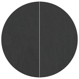 vidaXL Telo per Fondo Piscina Nero &Oslash; 244 cm Tessuto Non Tessuto