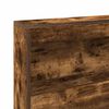 vidaXL Testata contenitore Rovere fumé 80 cm Legno multistrato