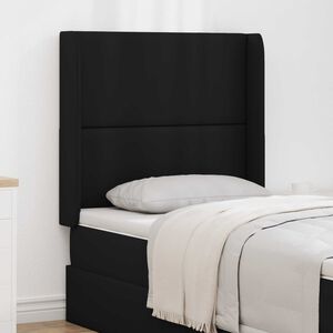 vidaXL Orecchia della Testata Nero PVC