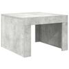 vidaXL Tavolino da Salotto Grigio Cemento 50x50x35 cm in Truciolato