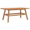 vidaXL Tavolino 100x50x45 cm in Legno Massello di Acacia