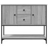 vidaXL Credenza Grigio Sonoma 100x36x85 cm in Legno Multistrato