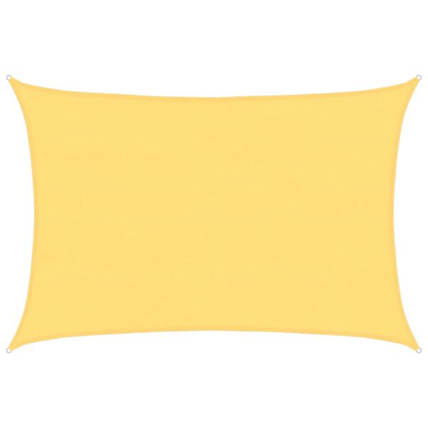 vidaXL Vela Parasole 160 g/m&sup2; Beige 5x6 m in HDPE