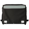vidaXL Rimorchio da Bici Nero e Grigio 30 kg in Ferro