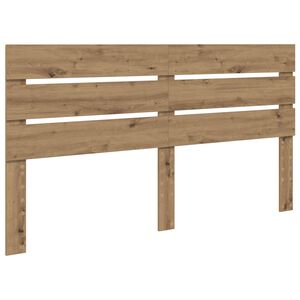 vidaXL Testiera Rovere artigianale Legno ingegnerizzato