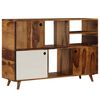 vidaXL Credenza in Legno Massello di Acacia 118x35x70 cm