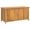 vidaXL Cassa da Giardino 114x50x58 cm in Legno Massello di Teak