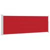 vidaXL Tenda Laterale Retrattile per Patio 100x300 cm Rossa
