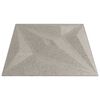 vidaXL Pannelli da parete 24 pcs Beton Stella 50 x 50 cm Schiuma XPS