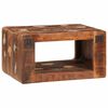 vidaXL Comodino Marrone 45 x 30 x 24 cm Legno Recuperato Massello