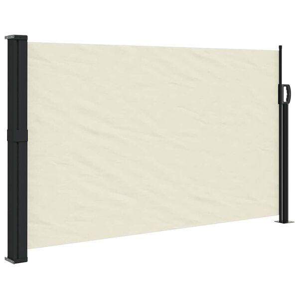 vidaXL Tenda da Sole Laterale Retrattile Crema 117x300 cm