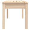 vidaXL Panca da Giardino 109x44x45 cm in Legno Massello di Pino