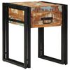 vidaXL Tavolino con cassetto 40 x 40 x 50 cm Legno Recuperato Massello