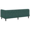 vidaXL Cornice del letto ad angolo Verde Scuro 80 x 200 cm Velluto