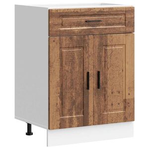 vidaXL Base da Cucina Porto Legno Antico in Legno Multistrato