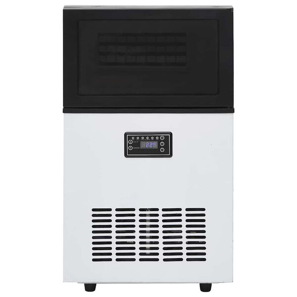 vidaXL Macchina per il Ghiaccio da Nera 45 kg/24 h