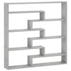 vidaXL Scaffale da parete Grigio Cemento 103 x 17 x 102 cm